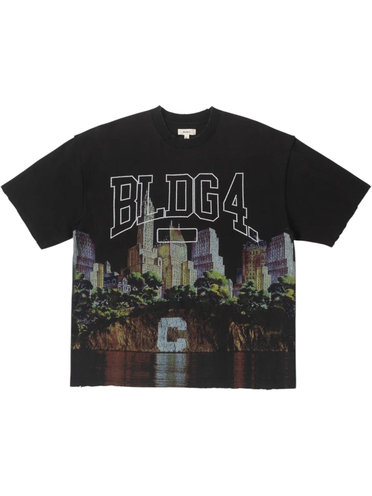 Bldg4 Big C SS Knit Black