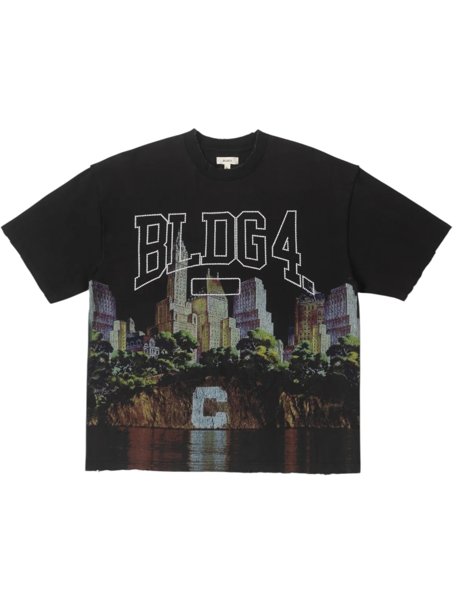 Bldg4 Big C SS Knit Black