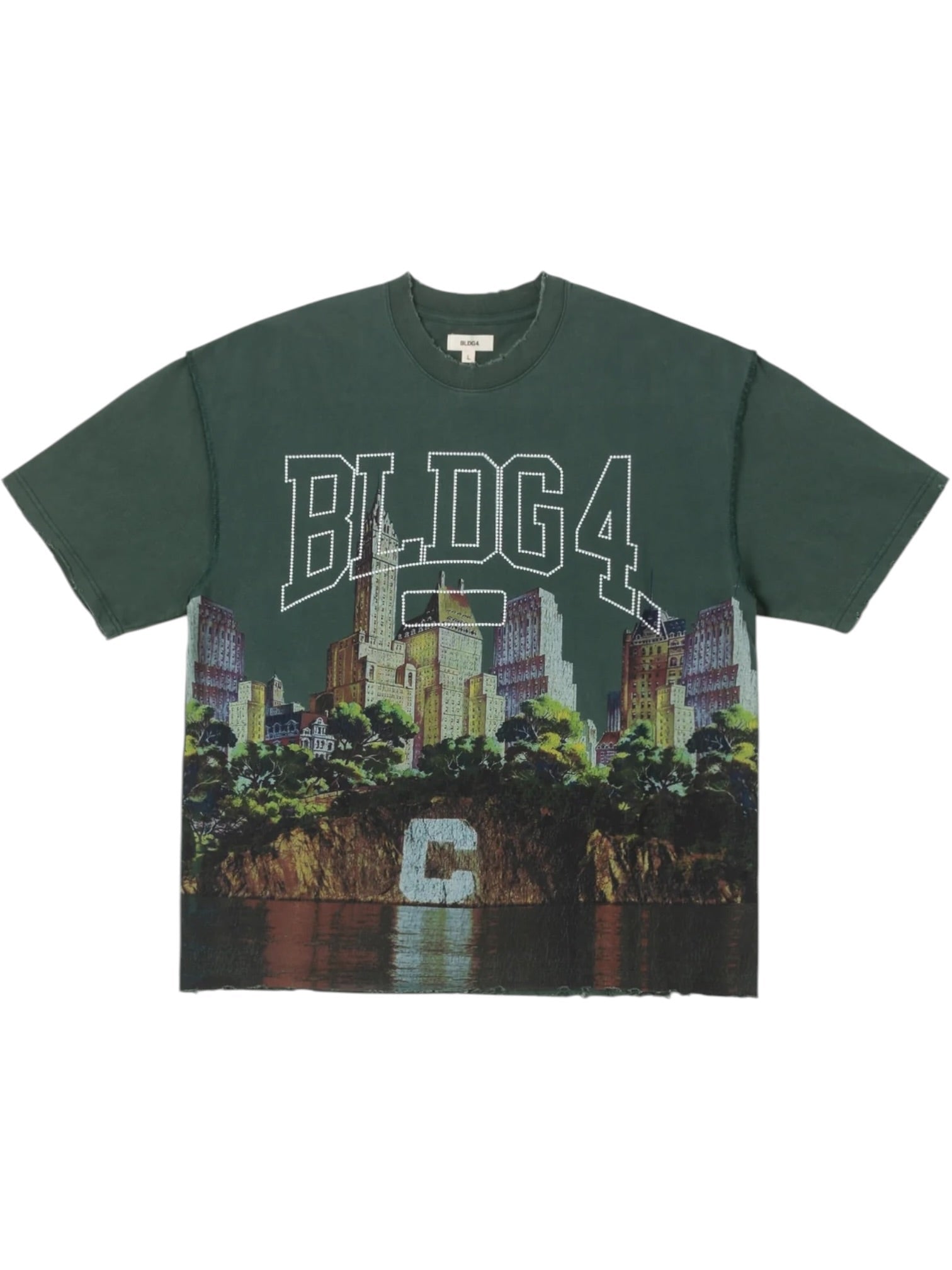 Bldg4 Big C SS Knit Sycamore