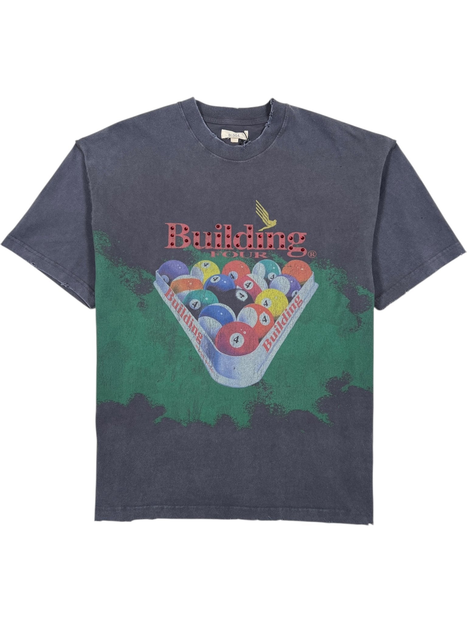 Bldg4 Billiard SS Knit Charcoal Art