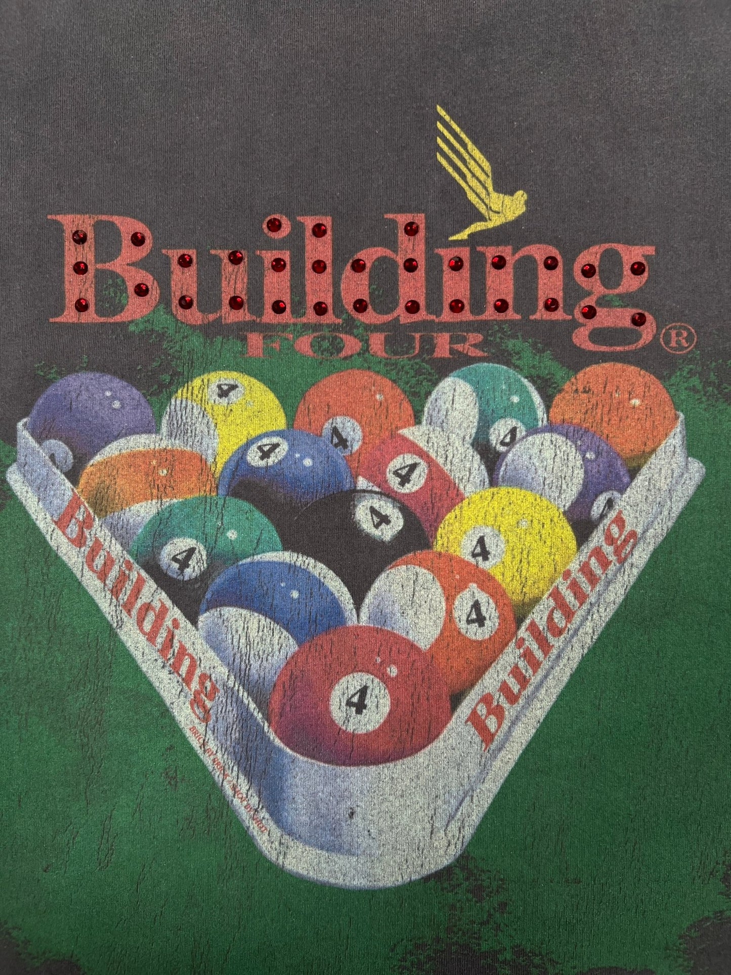 Bldg4 Billiard SS Knit Charcoal Art