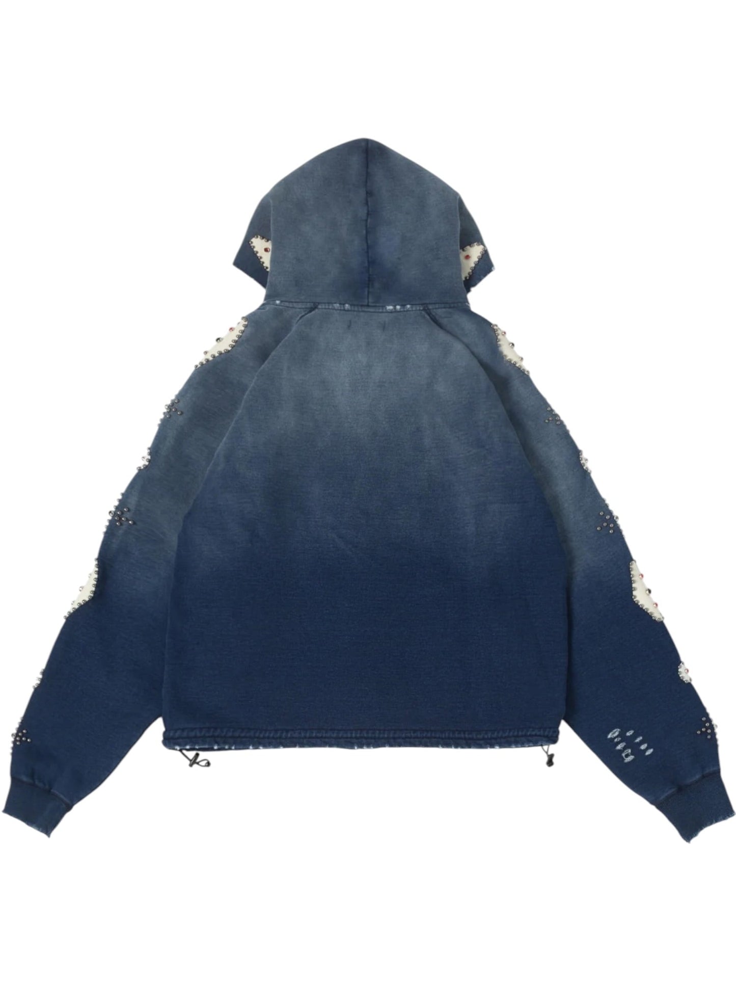 Probus Bldg4 Falling Indigo Hoodie Bldg4 Falling Indigo Hoodie INDIGO