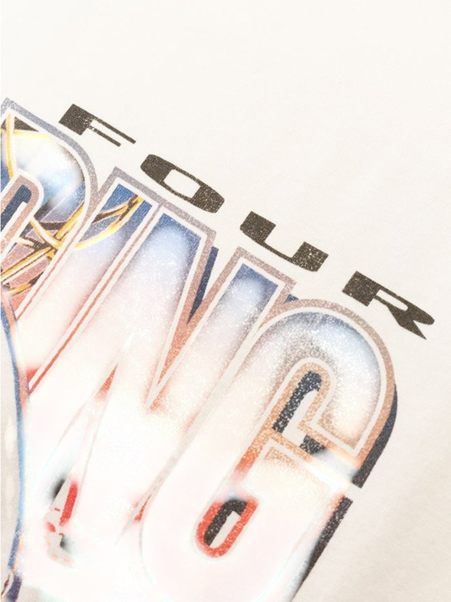 Bldg4 Flames SS Knit Antique White