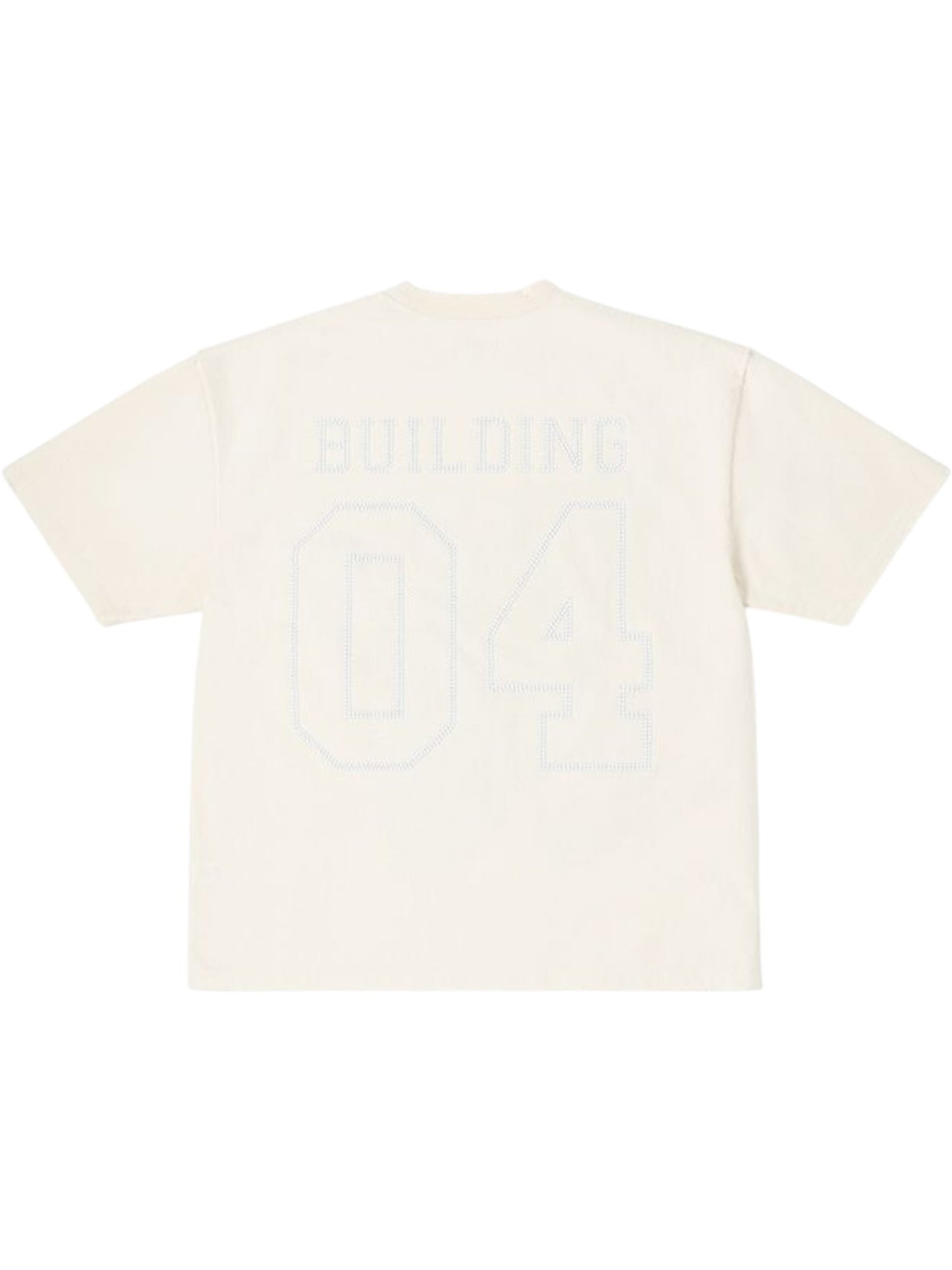 Bldg4 Flames SS Knit Antique White