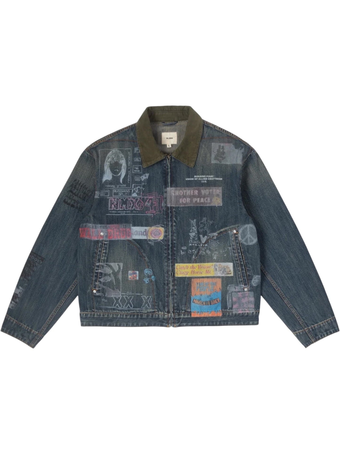 Probus Bldg4 Foundation Jacket Denim Bldg4 Foundation Jacket Denim DENIM