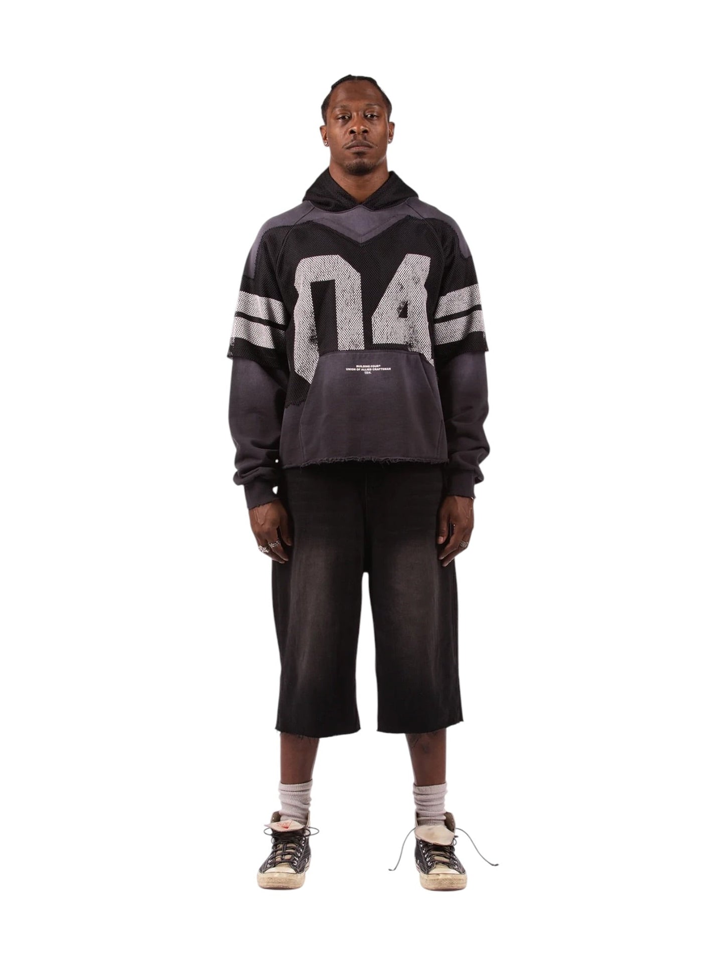 Probus Bldg4 Frame Hoodie Charcoal Bldg4 Frame Hoodie Charcoal CHARCOAL