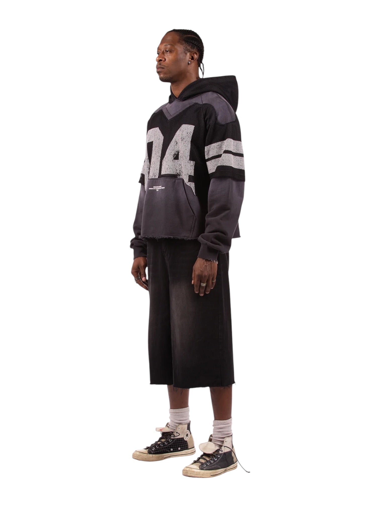Probus Bldg4 Frame Hoodie Charcoal Bldg4 Frame Hoodie Charcoal CHARCOAL
