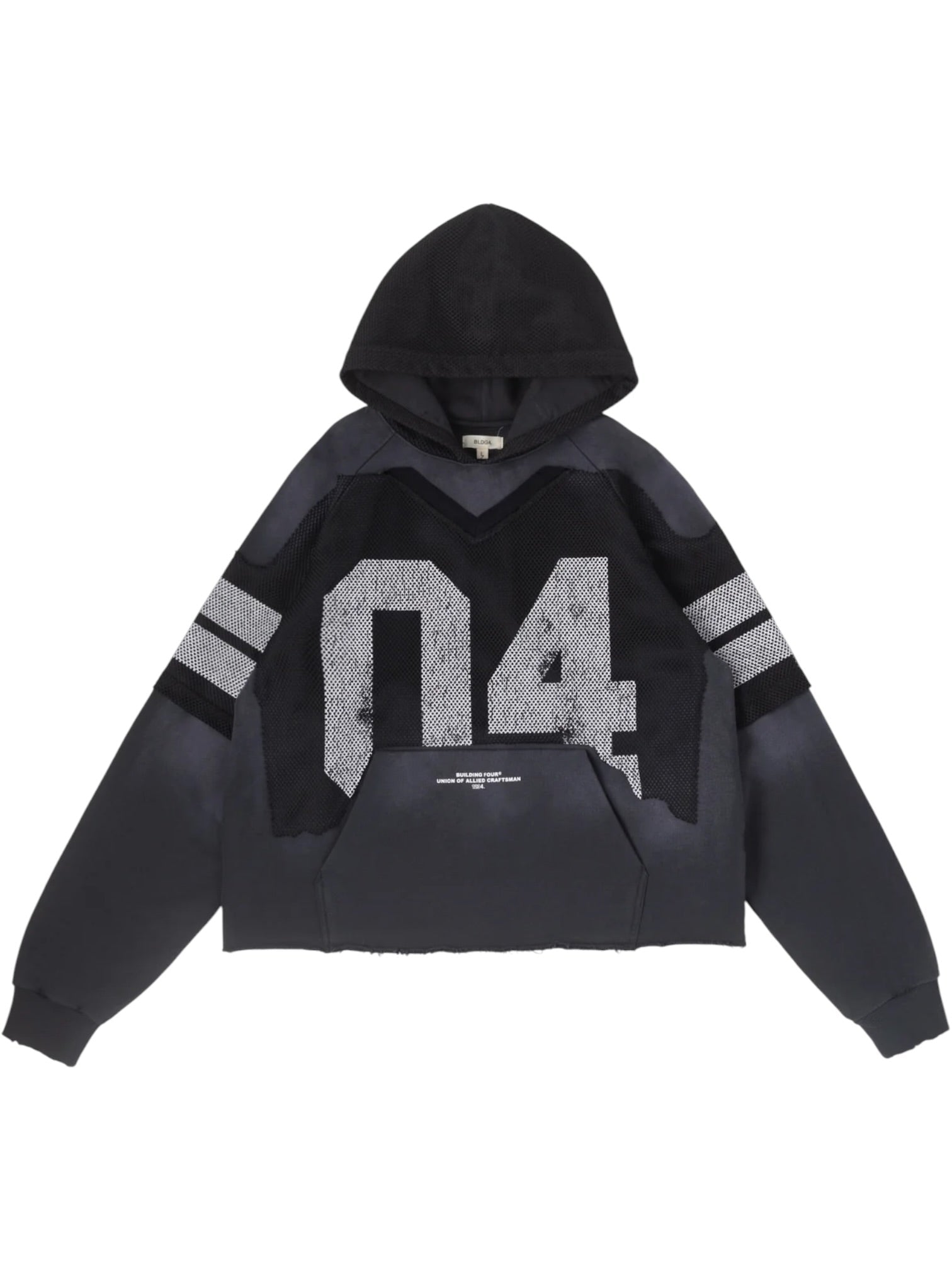 Bldg4 Frame Hoodie Charcoal