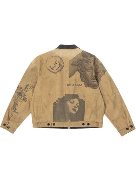 Bldg4 Full Stack Jacket Khaki