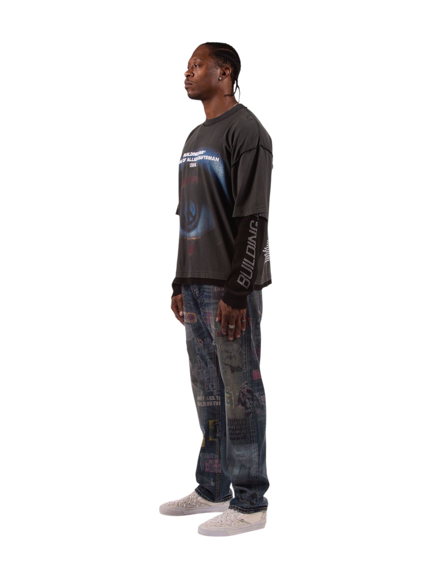 Probus Bldg4 Joisted SS Knit Black Bldg4 Joisted SS Knit Black BLACK