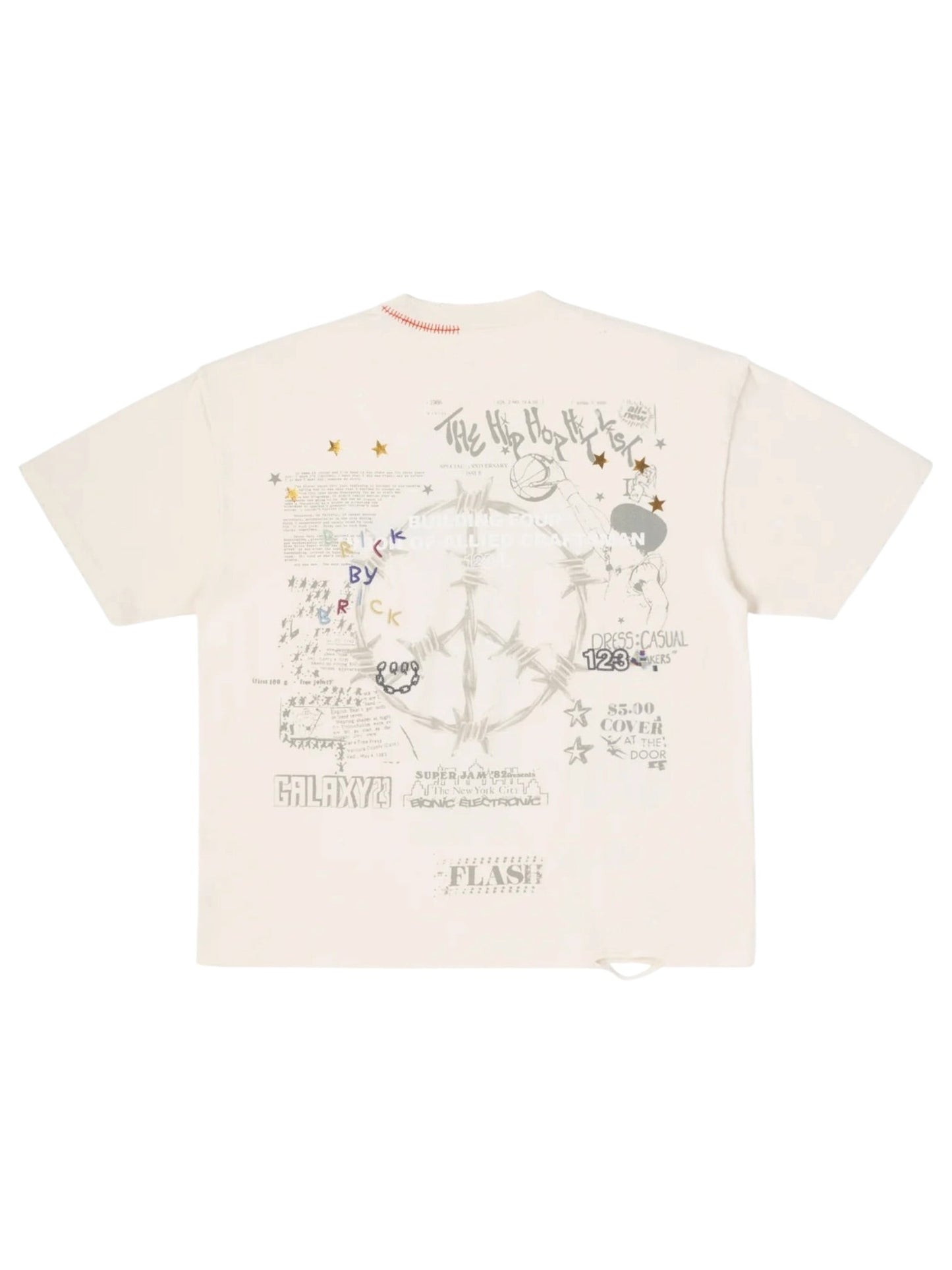 Bldg4 National SS Knit Antique White