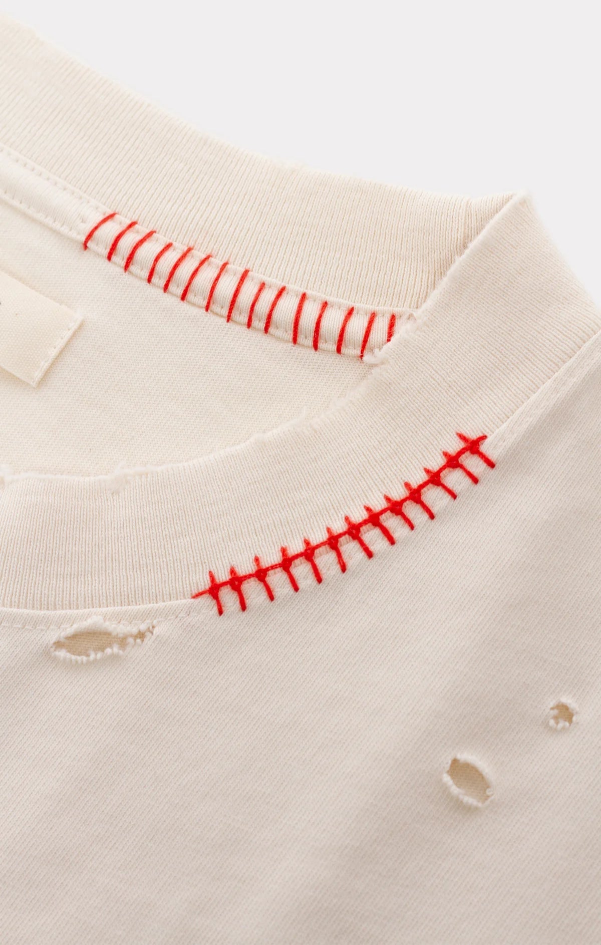 Bldg4 National SS Knit Antique White