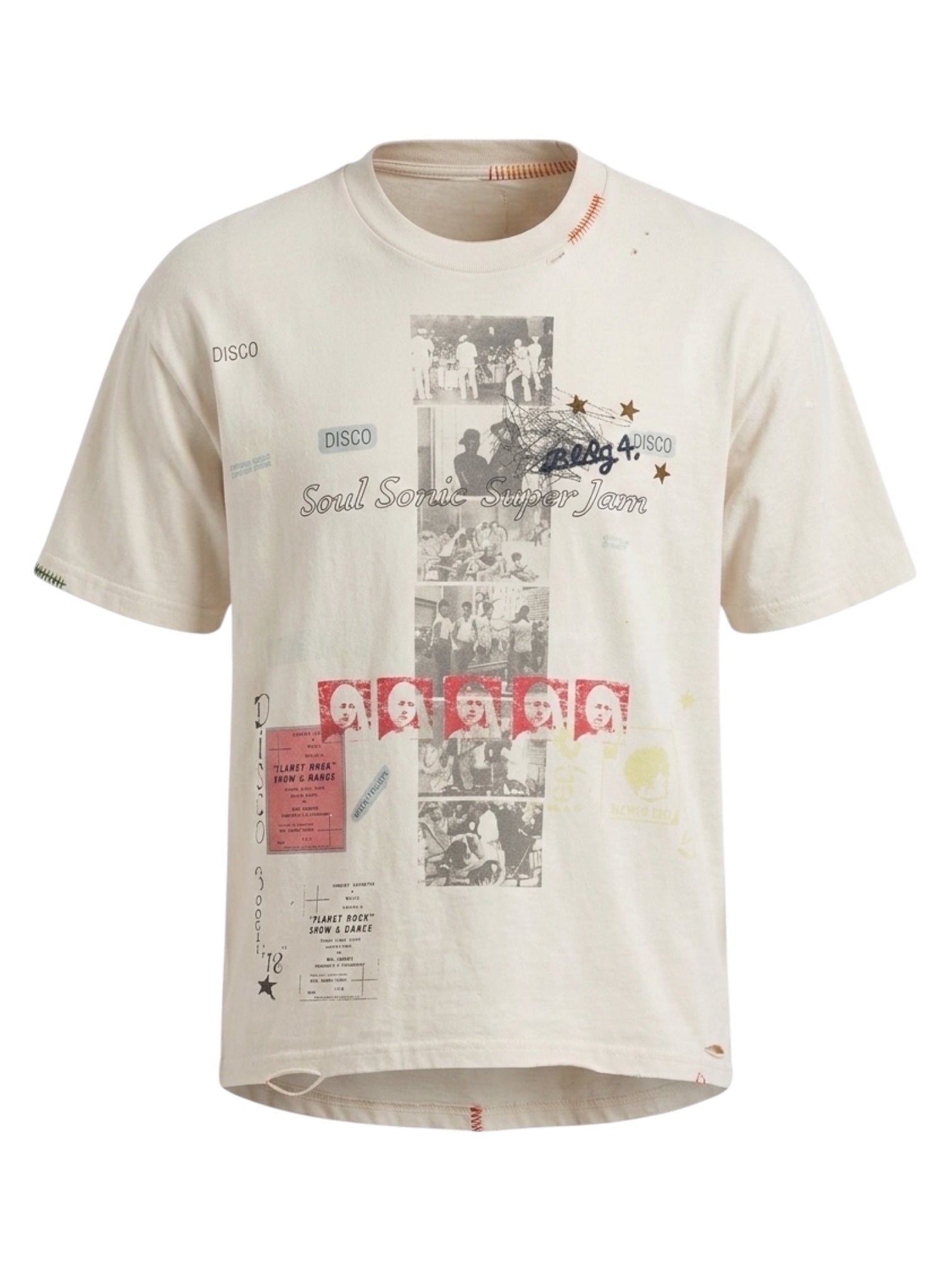 Bldg4 National SS Knit Antique White
