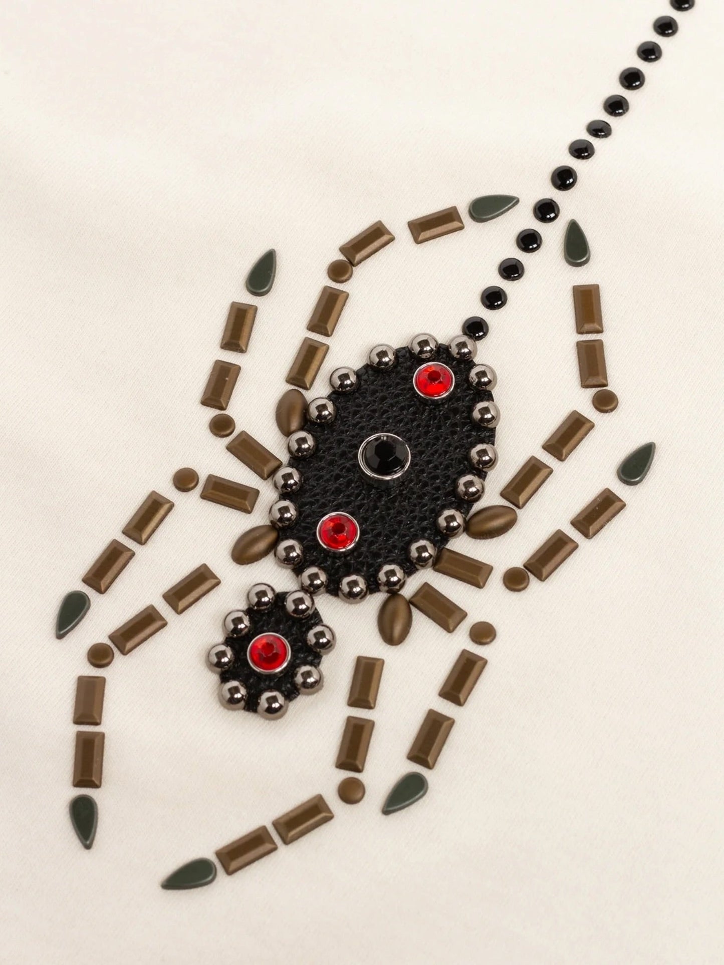 Bldg4 Notre Dame SS Knit Antique White