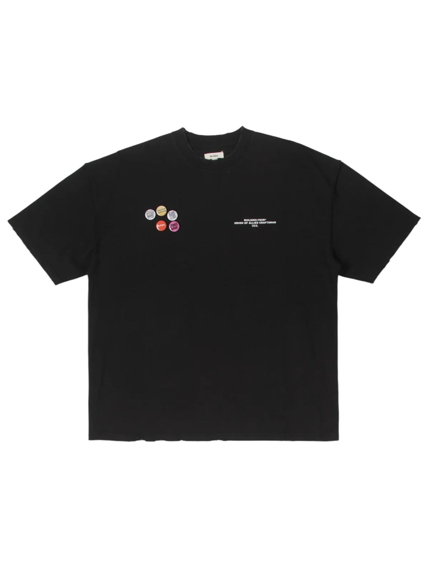 Bldg4 Piza SS Knit Black