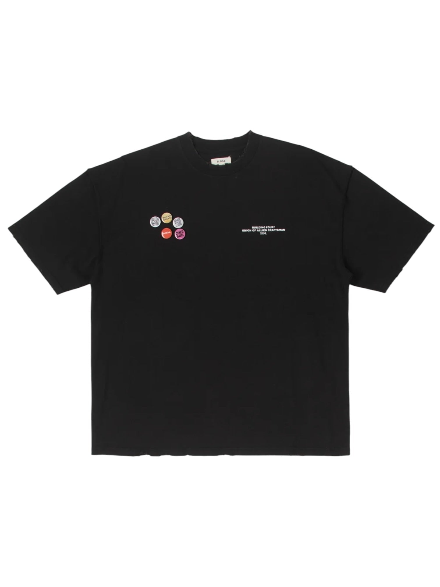 Bldg4 Piza SS Knit Black