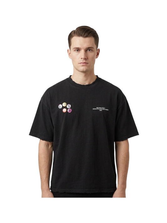Bldg4 Piza SS Knit Black
