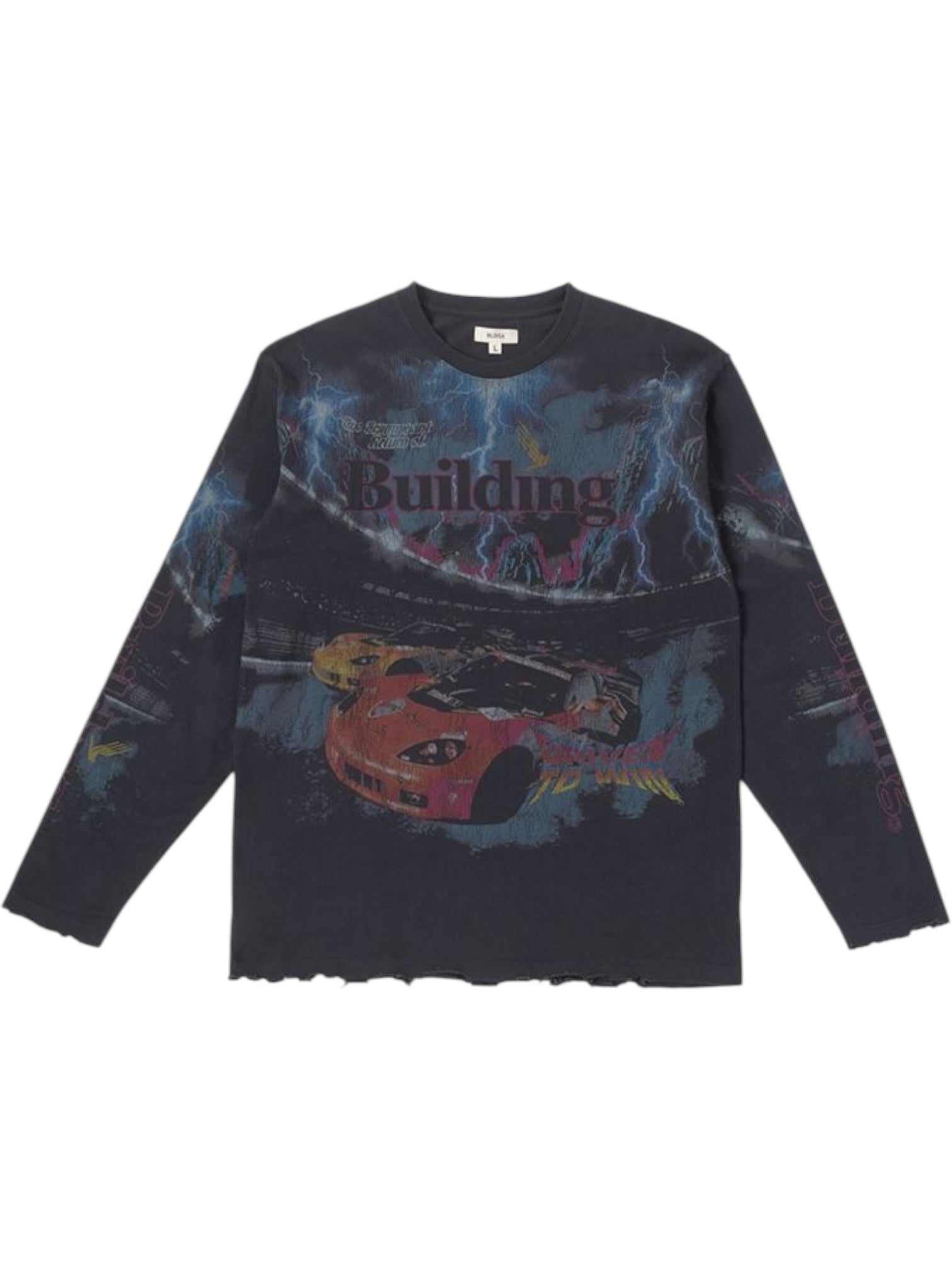 Bldg4 Talladega LS Knit Charcoal Art