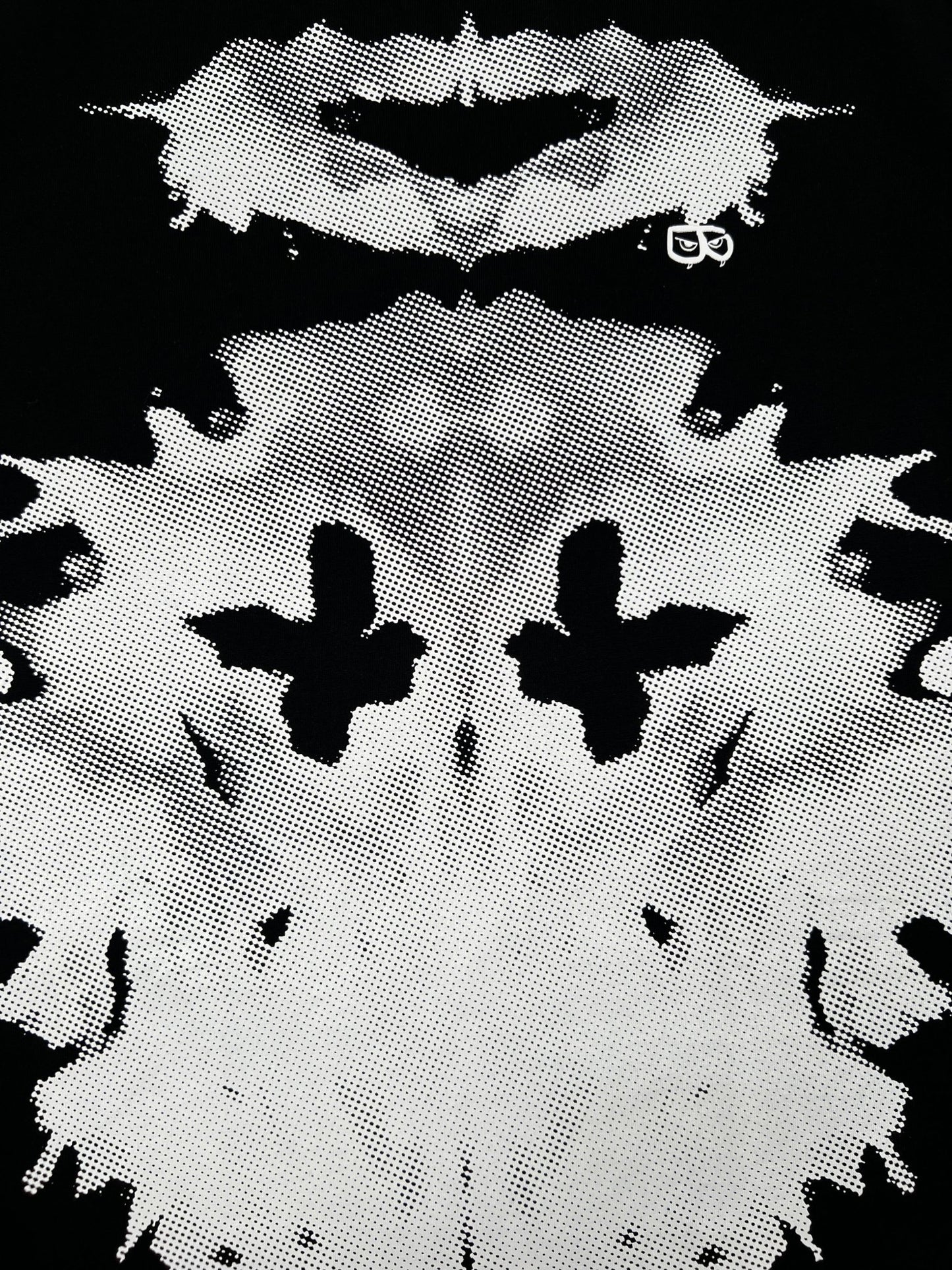 Bwood Rorschach Ghost Tee Black