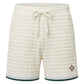 CasaBlanca Boucle Shorts White