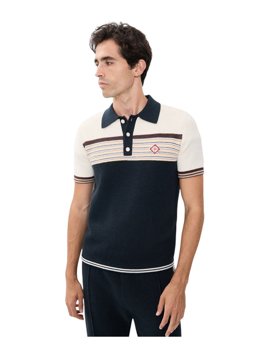 Probus CasaBlanca Cafe Stripe Polo Shirt Multi CasaBlanca Cafe Stripe Polo Shirt Multi MULTI