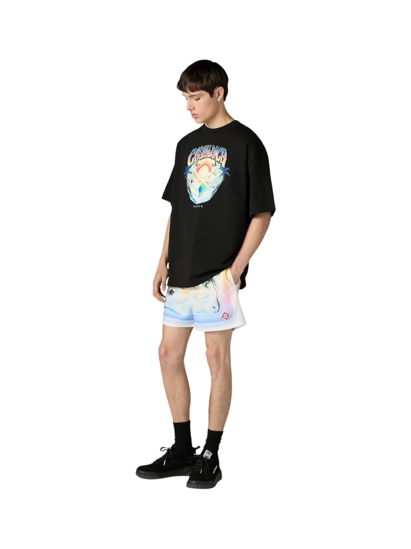 CasaBlanca Casa  Airspray Jacquard Swim Shorts