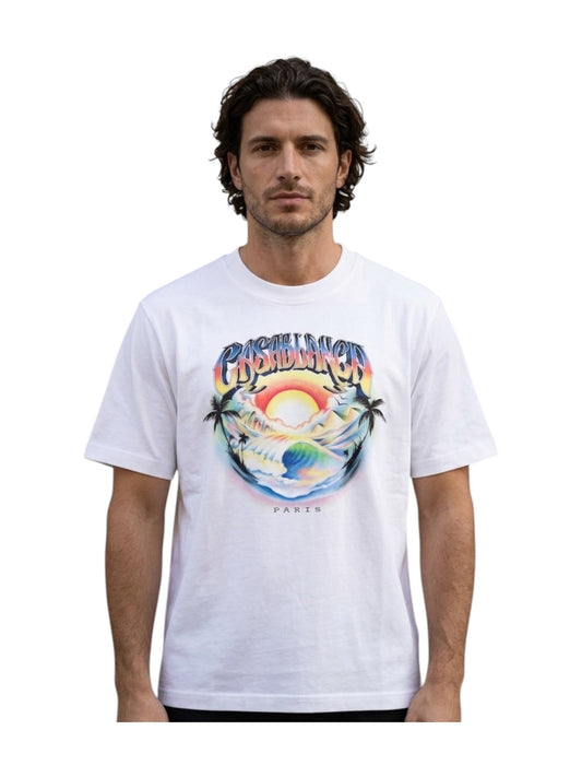CasaBlanca Classic T-Shirt Casa Airspray White