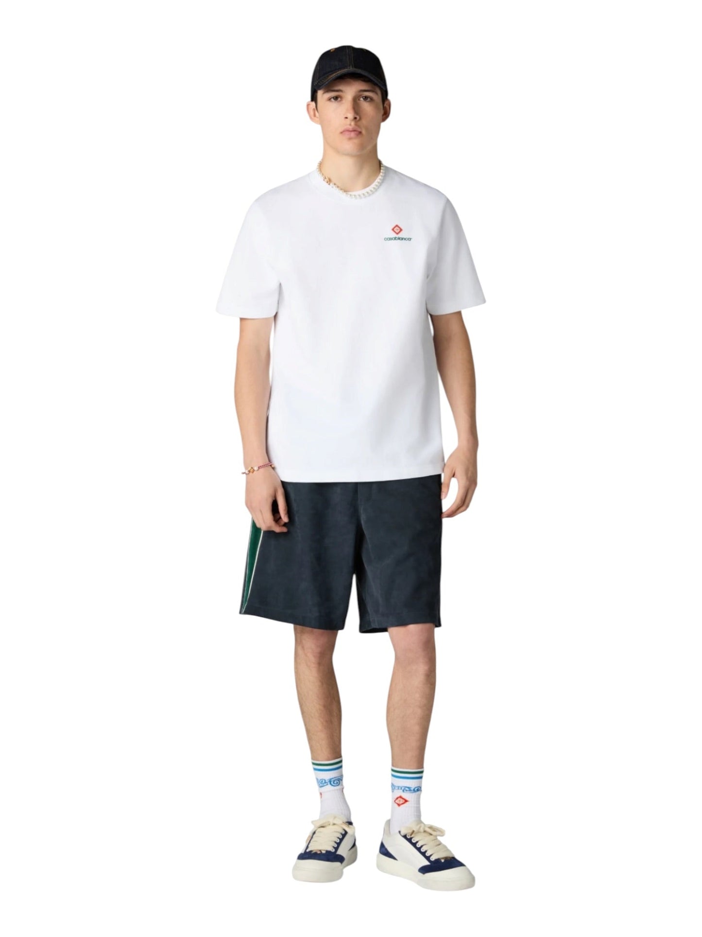 CasaBlanca Classic T-Shirt Casablanca Sport Type White