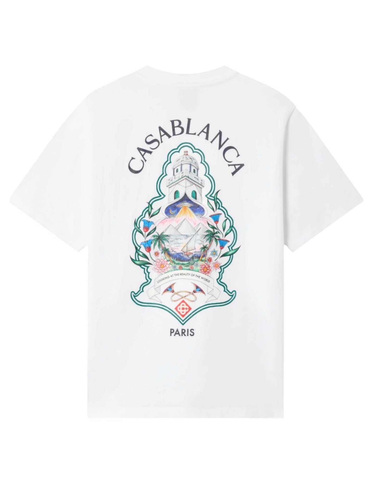 CasaBlanca Classic T-Shirt Hotel Emblem White