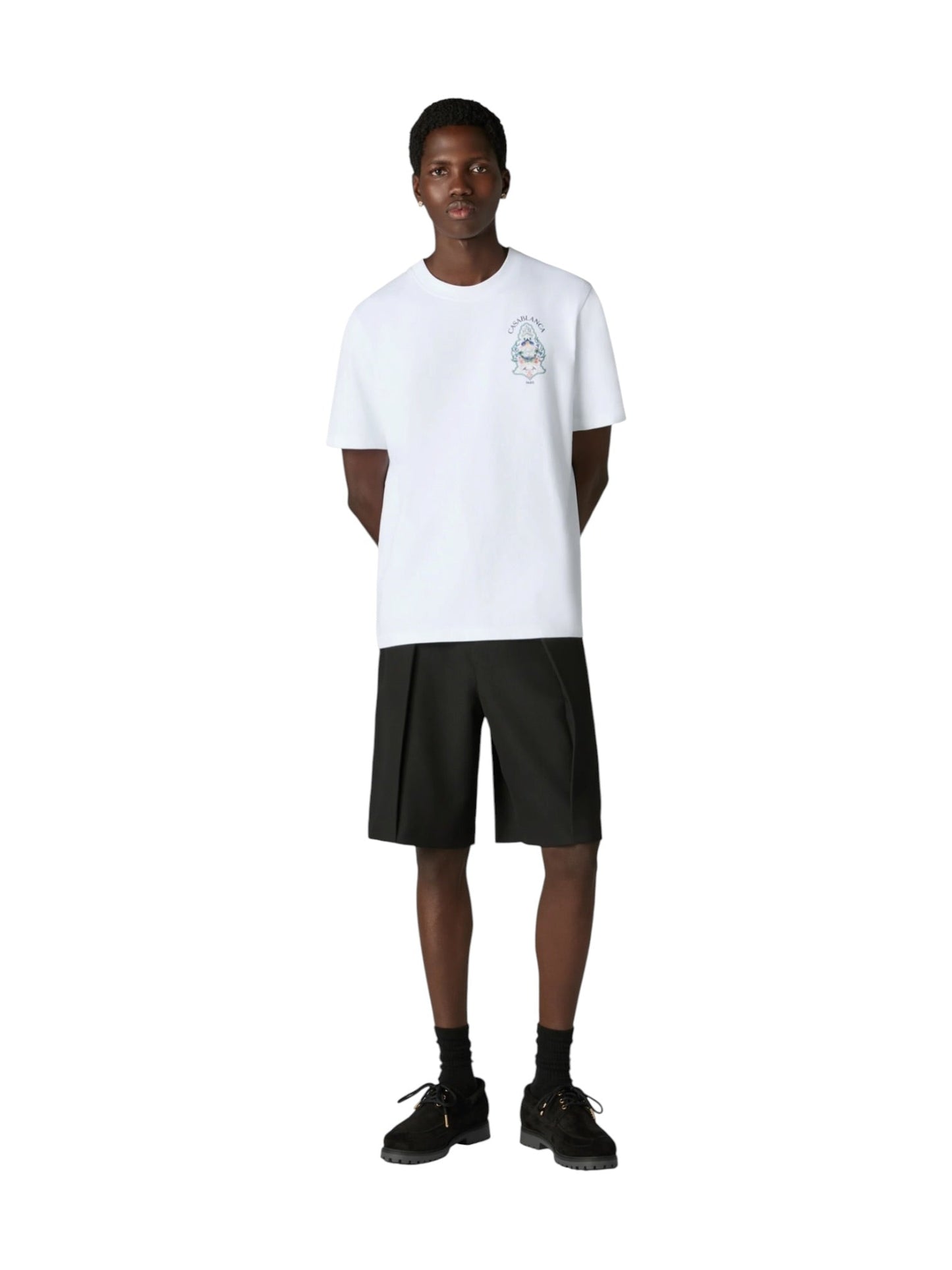 CasaBlanca Classic T-Shirt Hotel Emblem White