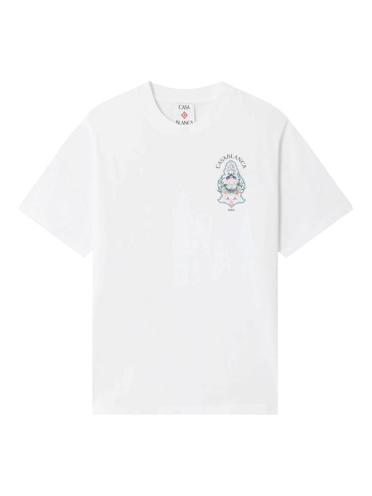 CasaBlanca Classic T-Shirt Hotel Emblem White