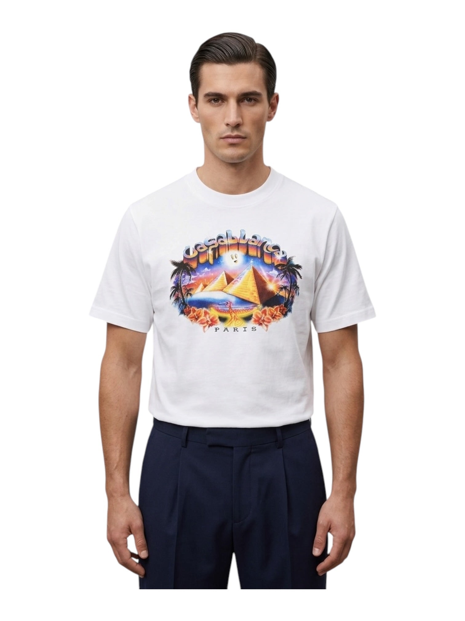 CasaBlanca Classic T-Shirt Tourism White - Probus