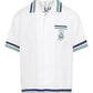 CasaBlanca Hotel Emblem Cuban Collar SS Shirt