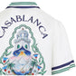 CasaBlanca Hotel Emblem Cuban Collar SS Shirt
