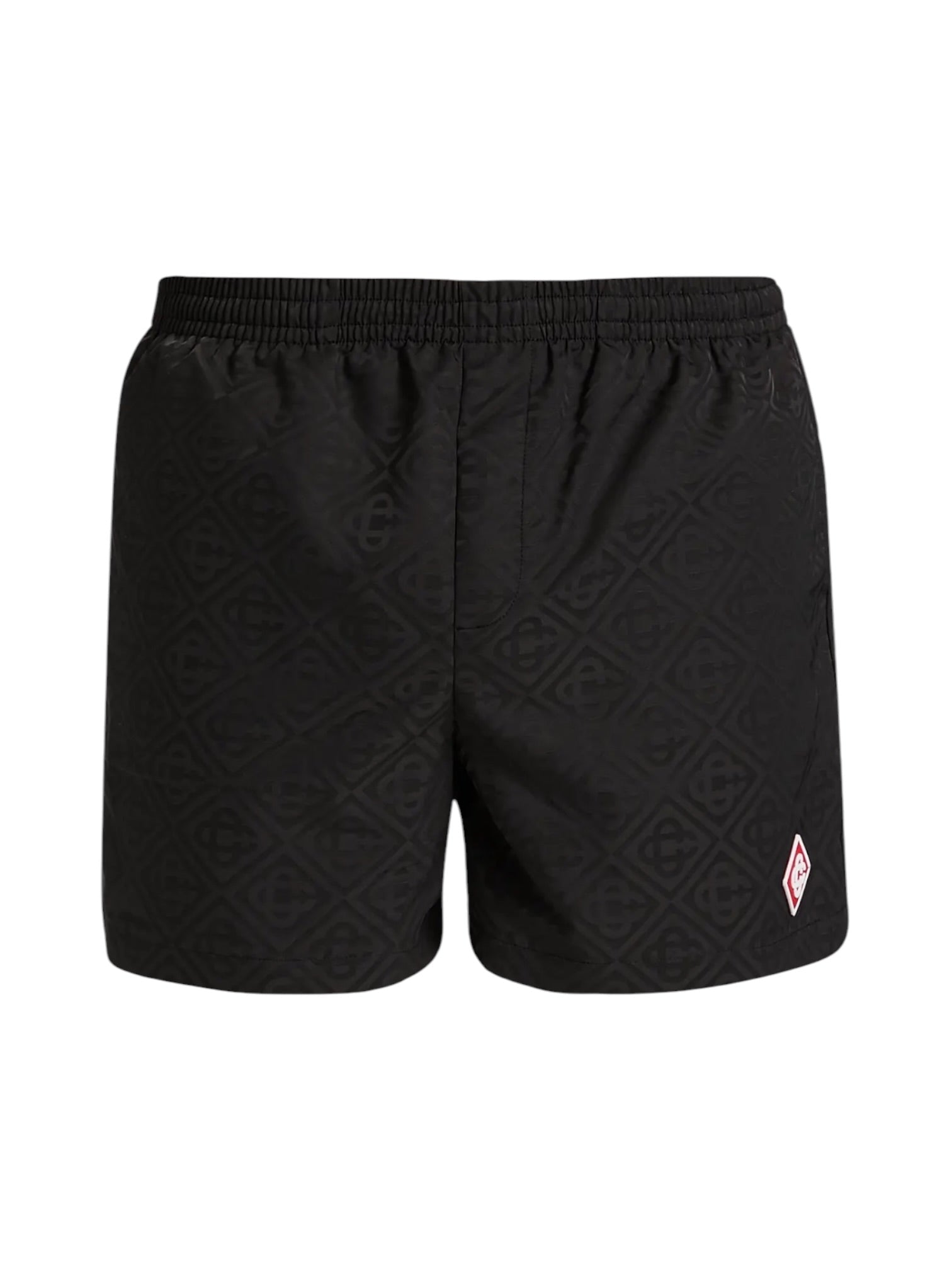 Casablanca Jacquard Swim Shorts Black