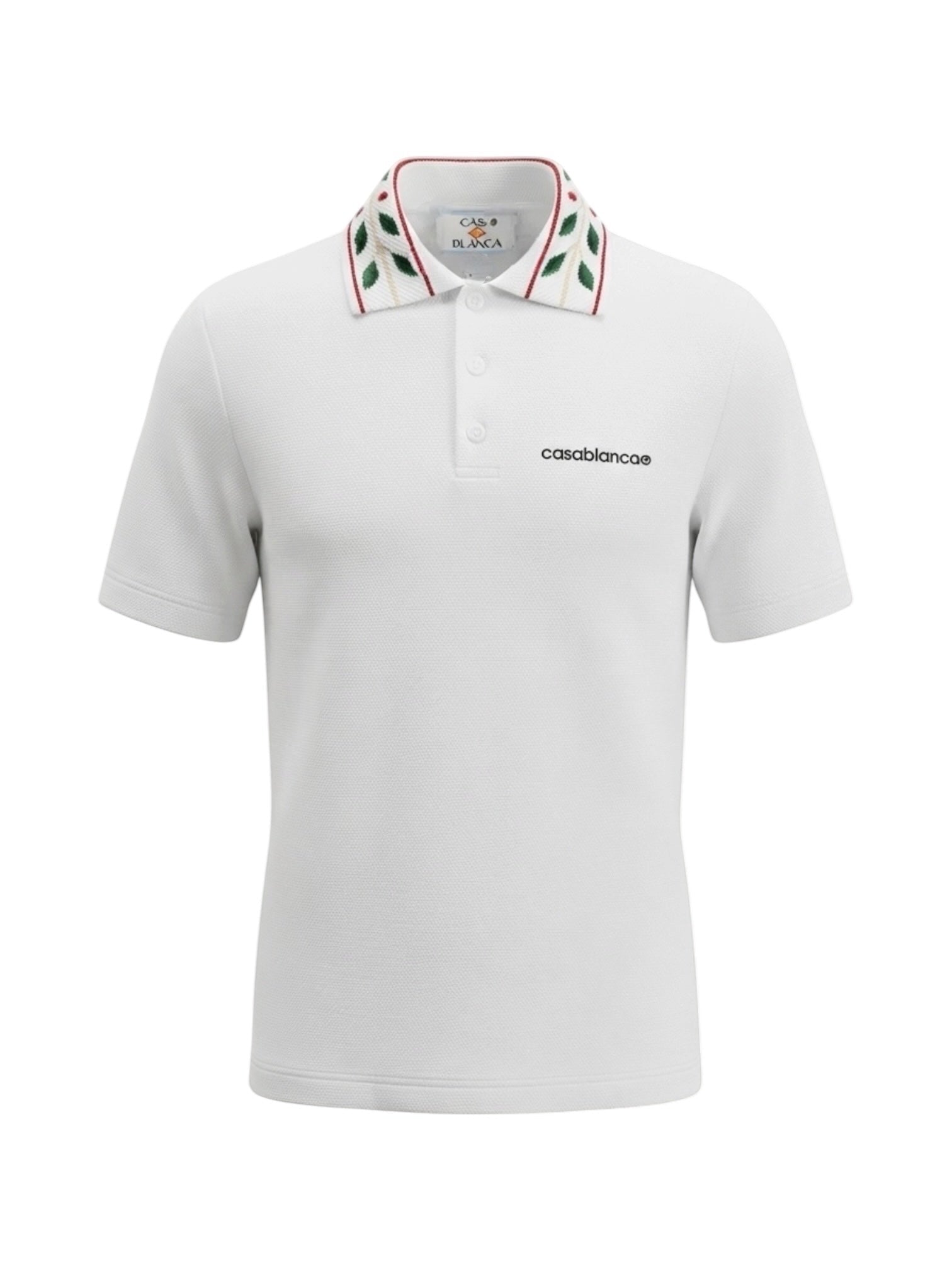 Probus CasaBlanca Laurel Pique Polo Bright White CasaBlanca Laurel Pique Polo Bright White WHITE
