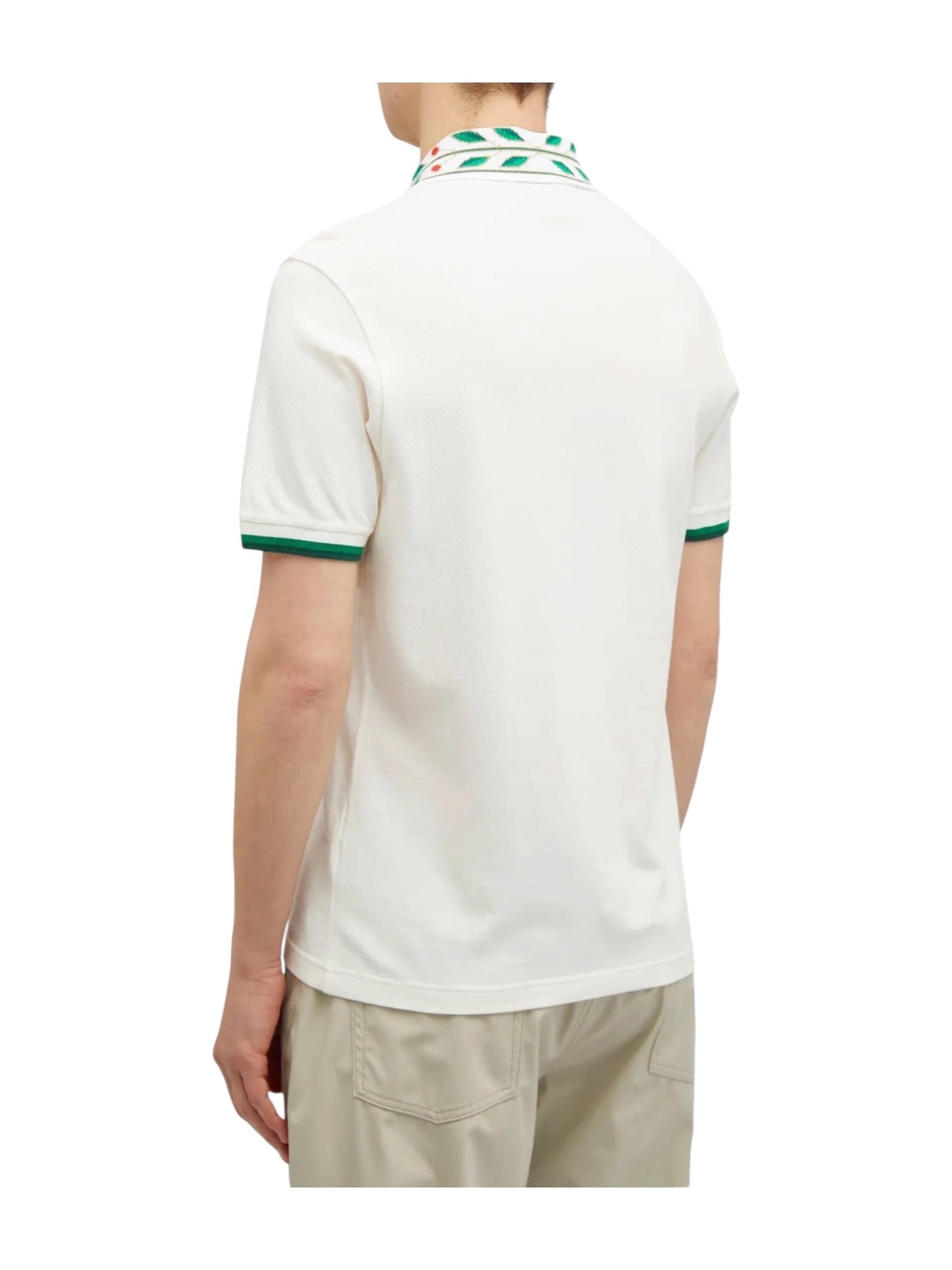 Probus CasaBlanca Laurel Pique Polo Bright White CasaBlanca Laurel Pique Polo Bright White WHITE