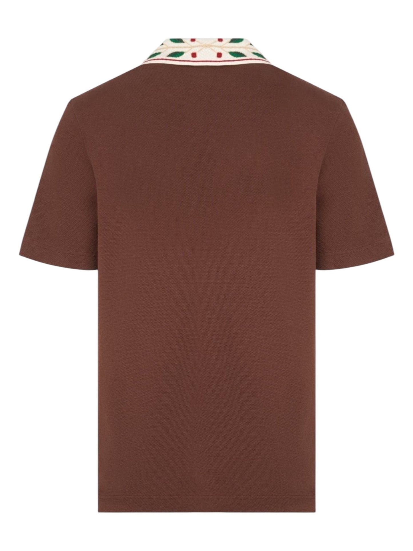 Probus Casablanca Laurel Pique Polo Brown Casablanca Laurel Pique Polo Brown BROWN