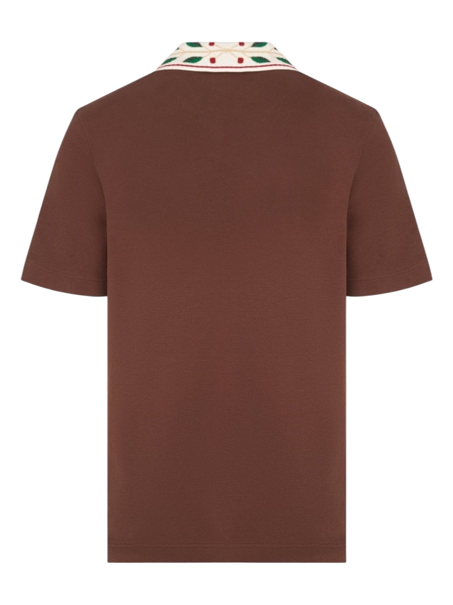 Probus Casablanca Laurel Pique Polo Brown Casablanca Laurel Pique Polo Brown BROWN