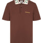 Probus Casablanca Laurel Pique Polo Brown Casablanca Laurel Pique Polo Brown BROWN