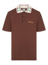 Probus Casablanca Laurel Pique Polo Brown Casablanca Laurel Pique Polo Brown BROWN