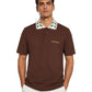 Probus Casablanca Laurel Pique Polo Brown Casablanca Laurel Pique Polo Brown BROWN