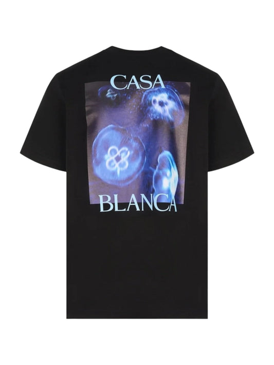 Probus Casablanca Meduse Printed Classic T-Shirt Black Casablanca Meduse Printed Classic T-Shirt Black BLACK