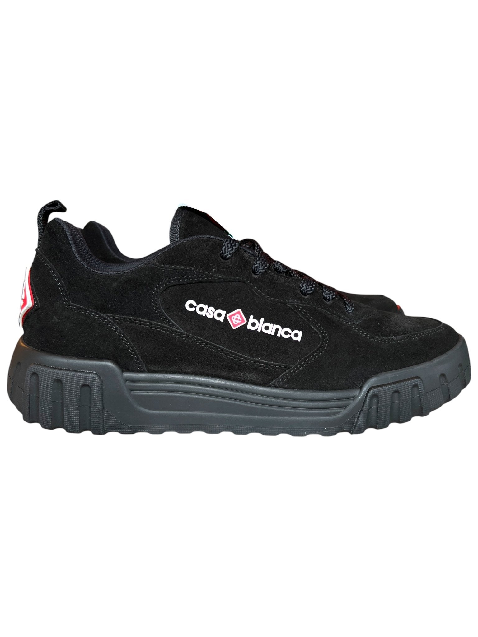 CasaBlanca Mens Court Sneaker Black