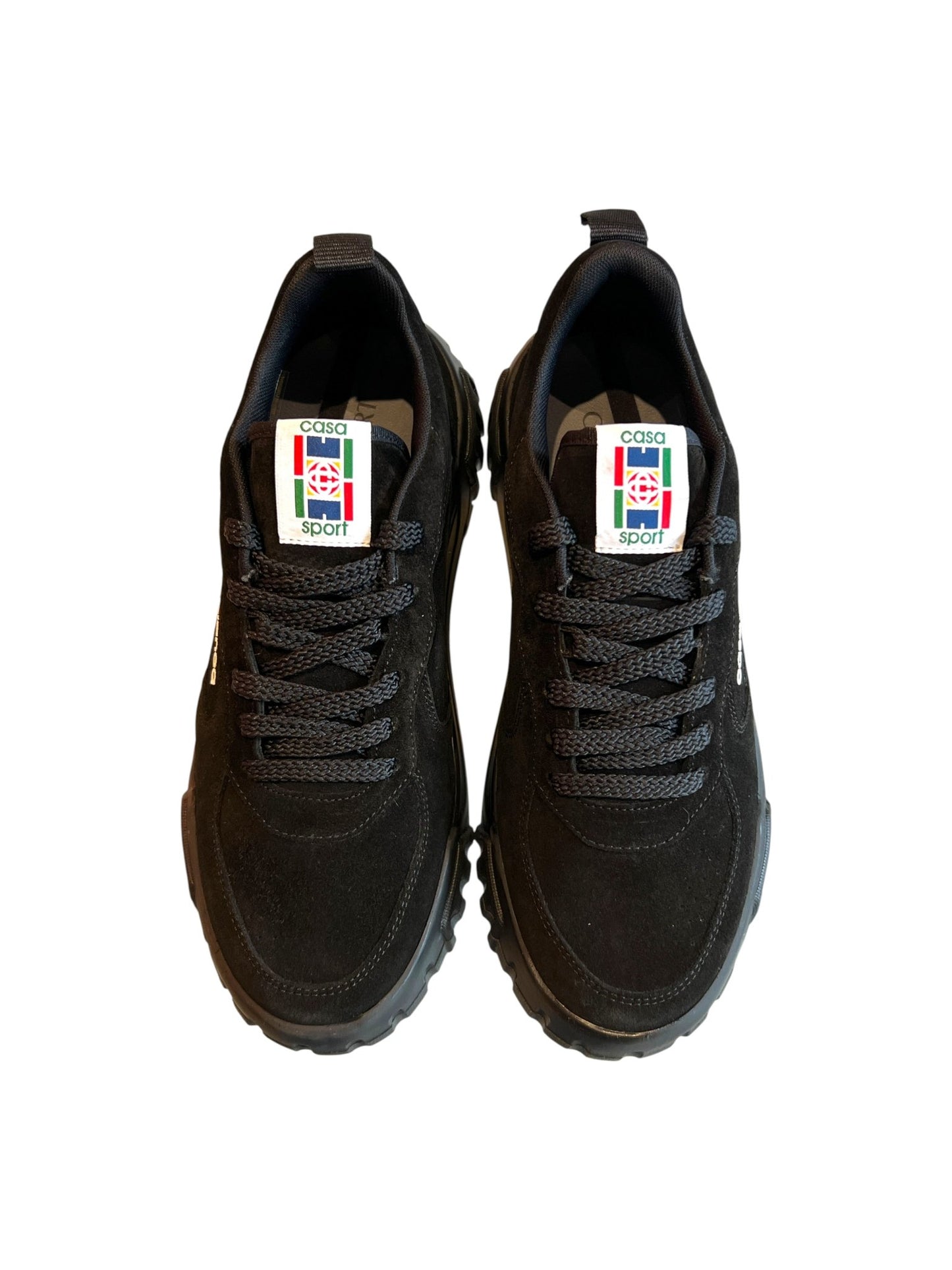 CasaBlanca Mens Court Sneaker Black