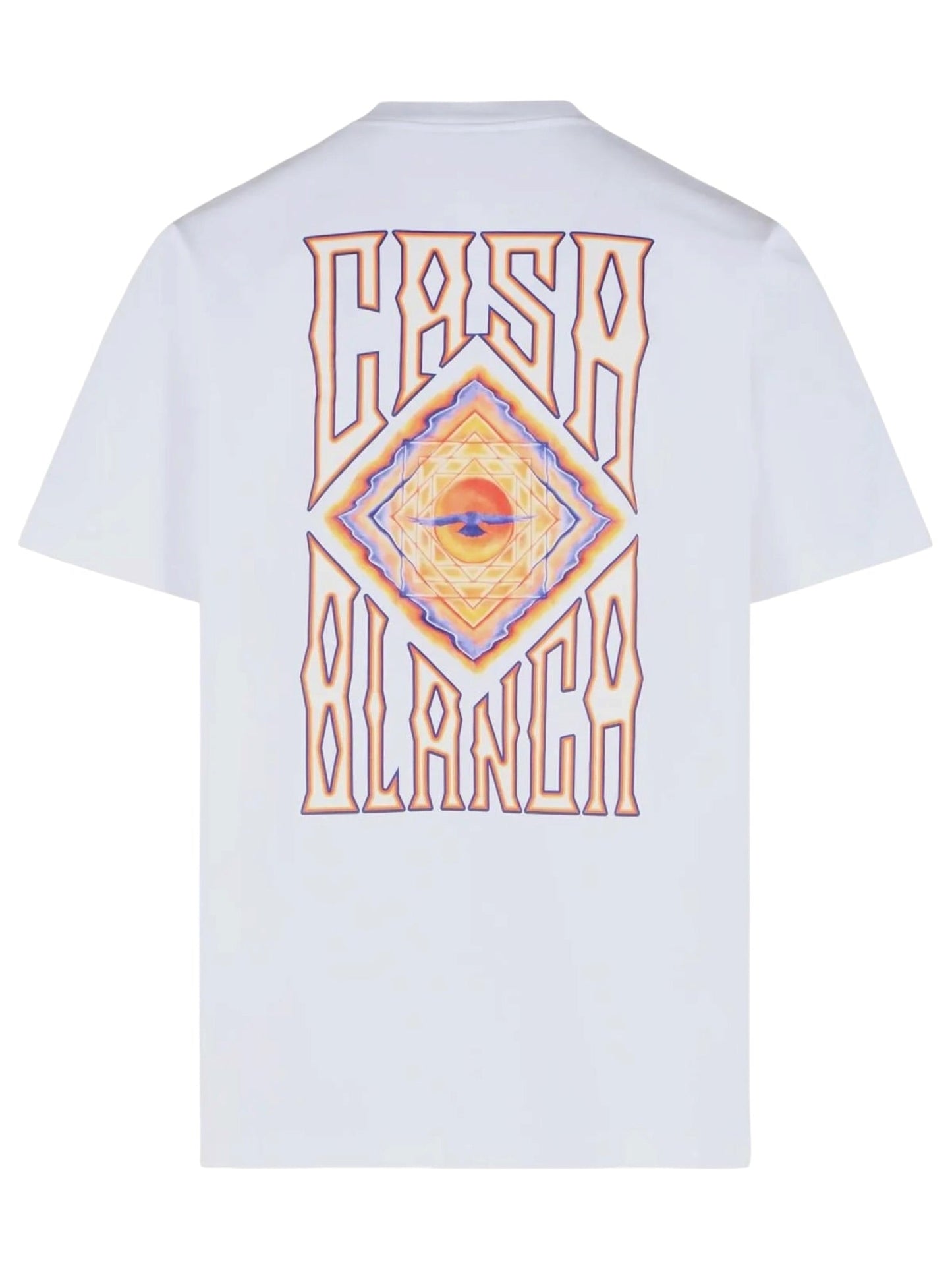 Probus Casablanca Mirage Printed Classic T-Shirt White Casablanca Mirage Printed Classic T-Shirt White WHITE