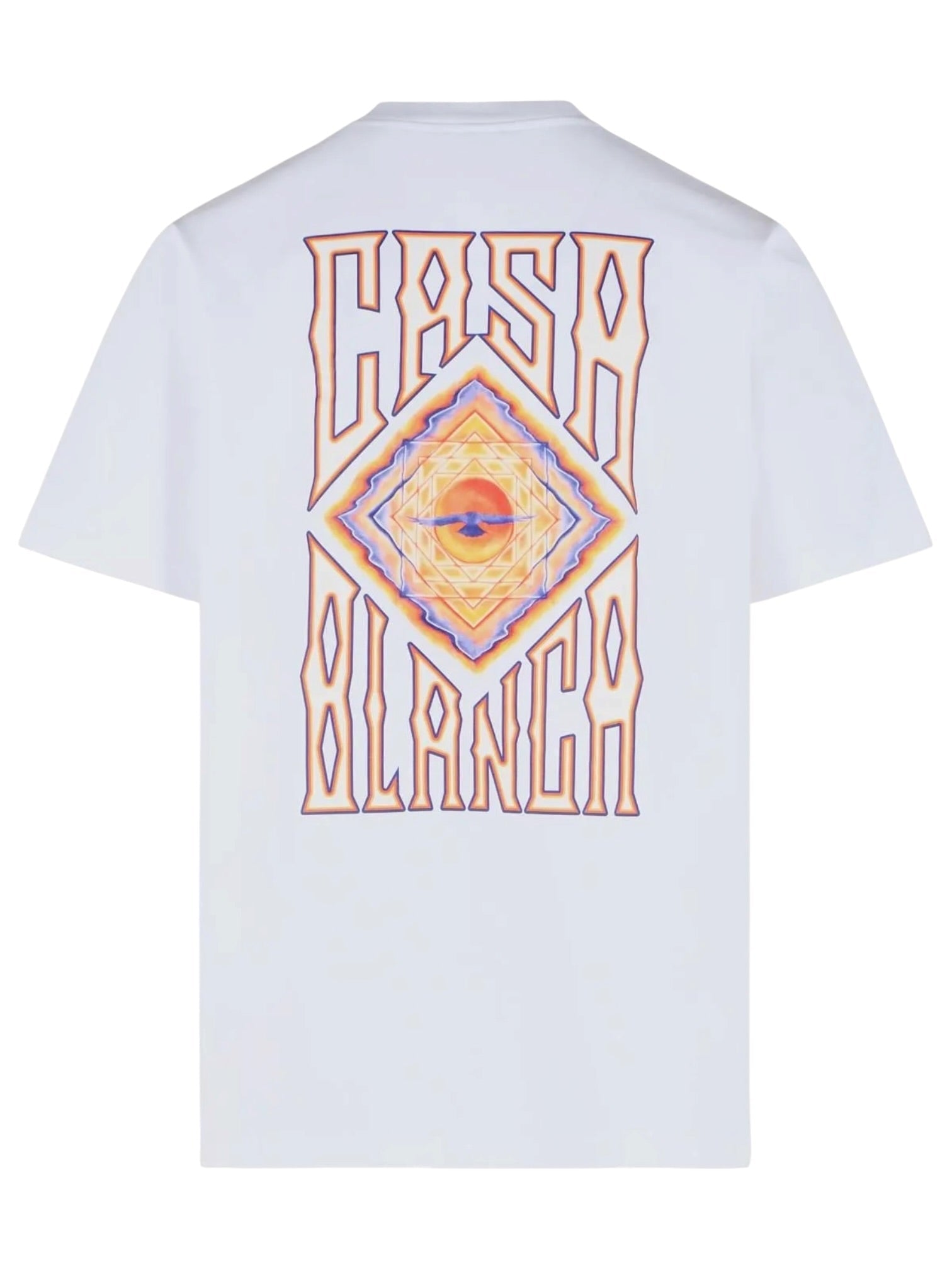 Probus Casablanca Mirage Printed Classic T-Shirt White Casablanca Mirage Printed Classic T-Shirt White WHITE