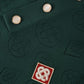 Probus Casablanca Pointelle LS Polo Shirt Green Casablanca Pointelle LS Polo Shirt Green GREEN