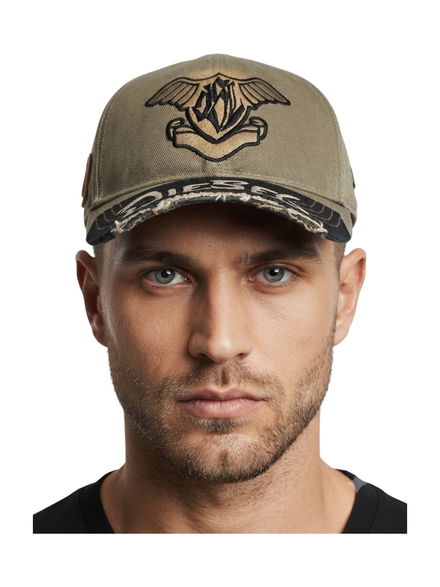 Probus Diesel C Patchy Hat Mustard Diesel C Patchy Hat Mustard O/S