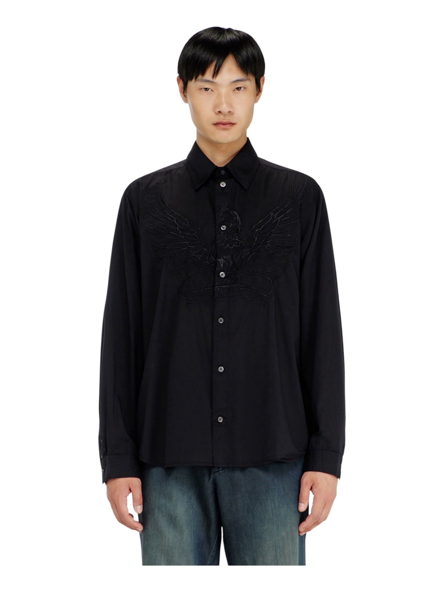 Probus Diesel S Simply A Jmck Shirt Black Diesel S Simply A Jmck Shirt Black 48